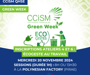 Ateliers 4 et 6 : Atelier "Écogestes au travail"