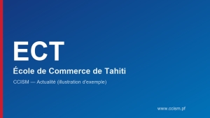 ECT - Privé/public : un duo au service des étudiants ultra-marins